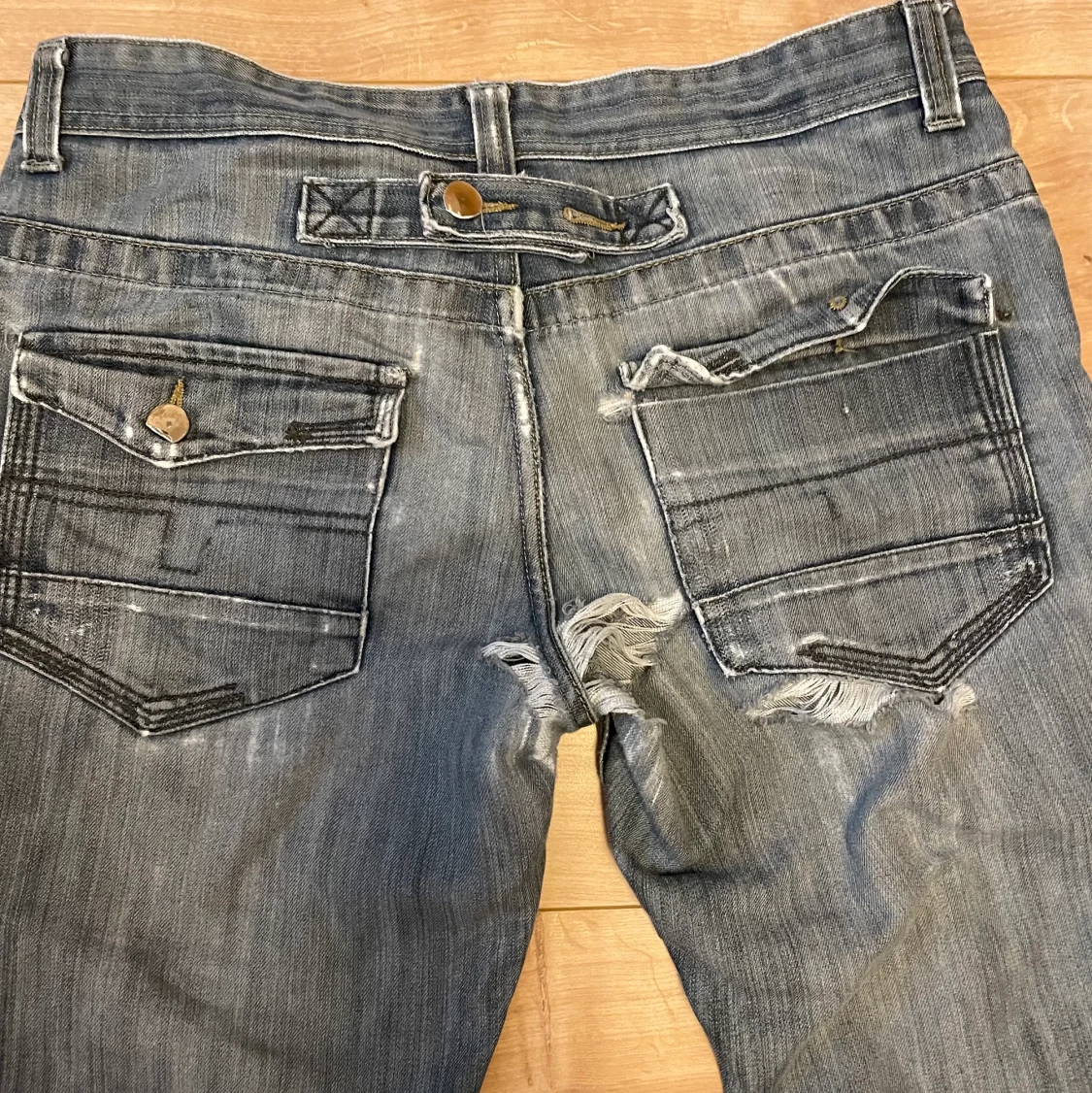 Lågmidjade jeans - 90