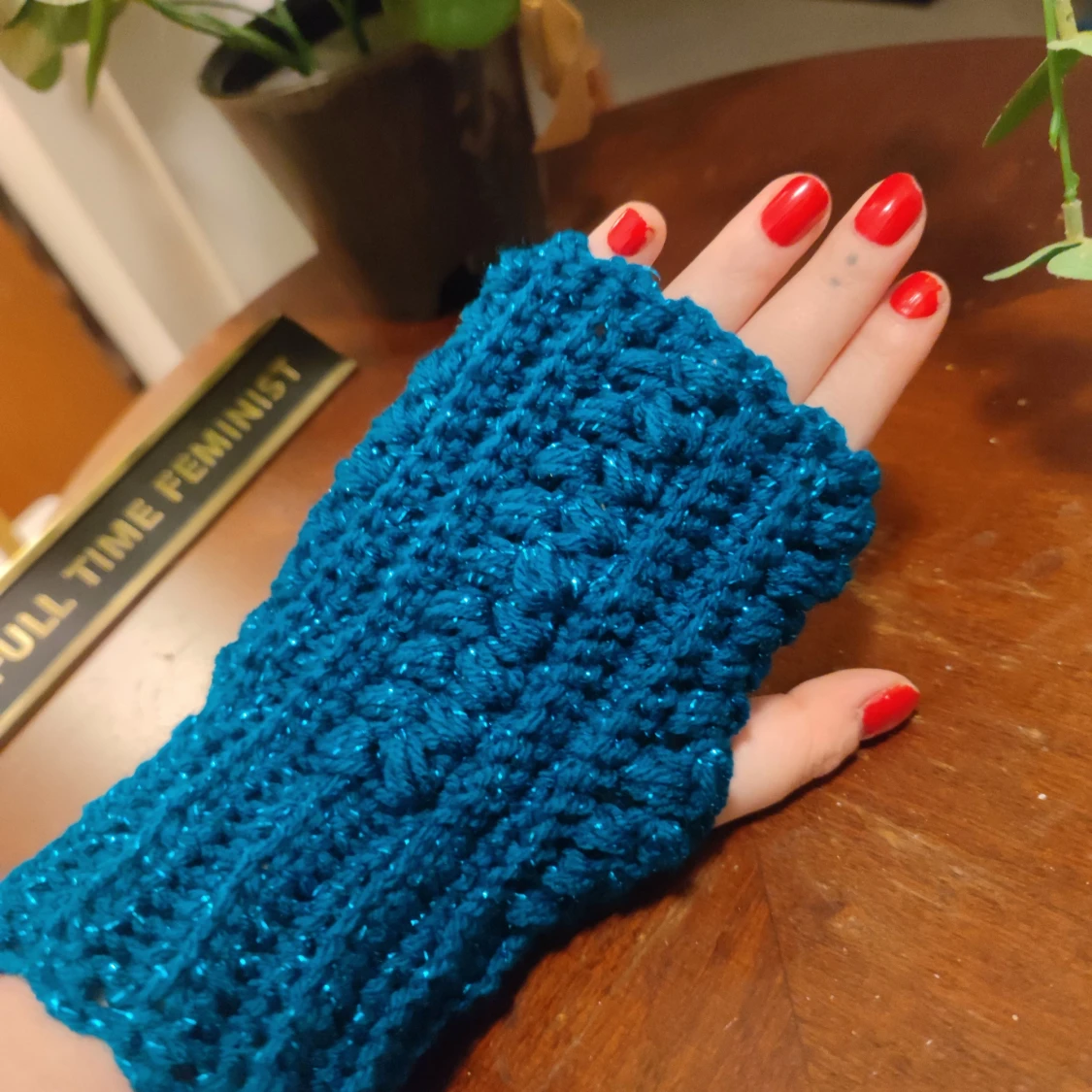 Virkade torgvantar ✨ - 90