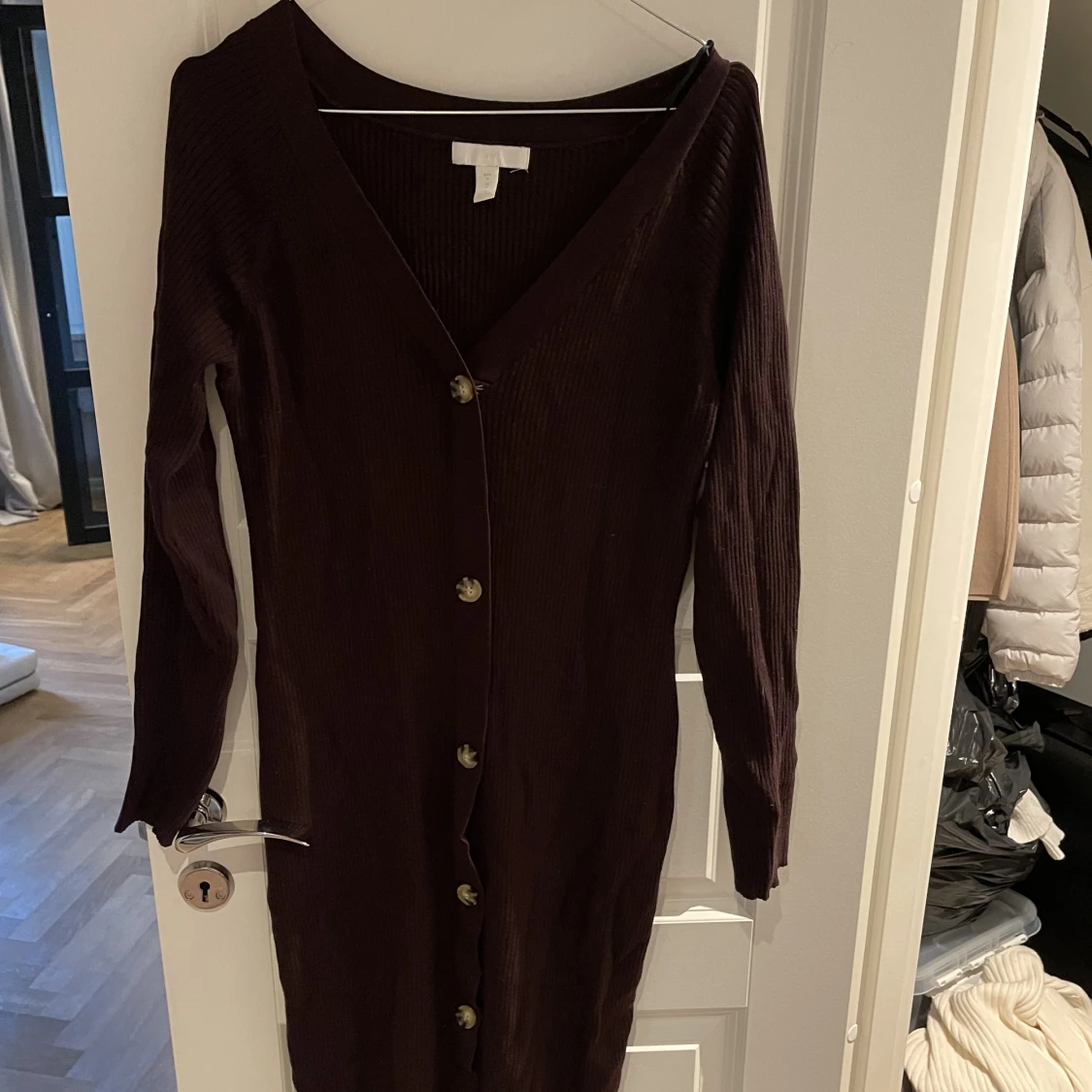 Stickad klänning - 90