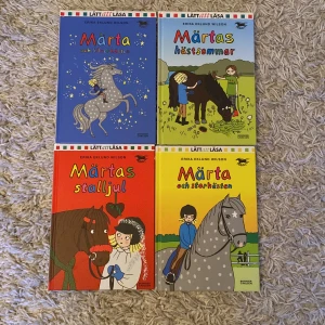 Lätt att läsa!! - Hej, jag säljer mina gamla barnböcker. Dom är i jättebra skick då dom använts få gånger. Alla för 80!! 😊🙃