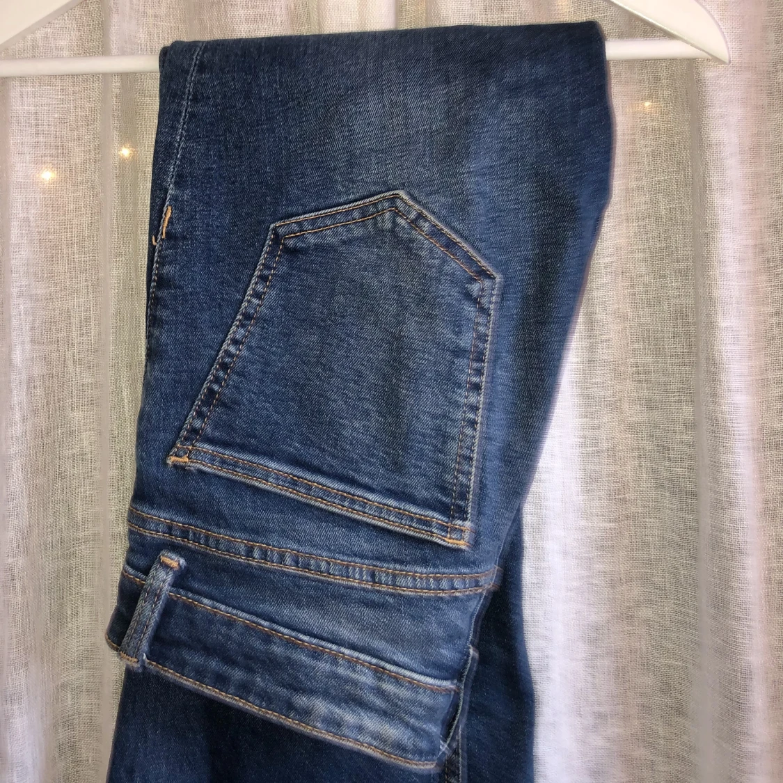 Jeans Zara mörkblå - 90