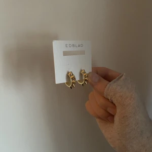 Edblad örhängen  - Fina populära örhängen i guldfärg, modellen heter peak. Säljer åt min syster då hon fick 2 i present.