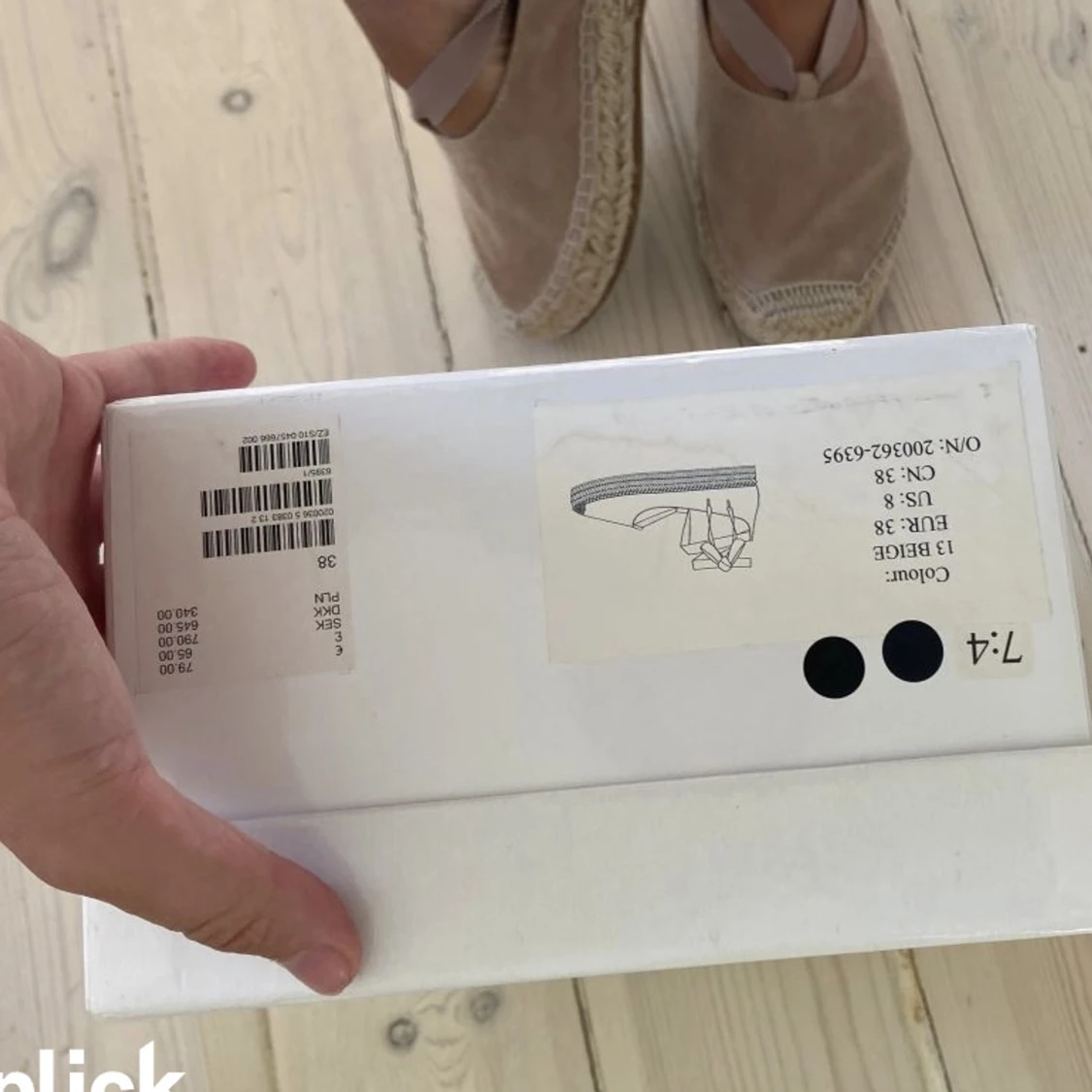 Superfina mocka espandrillos strl 38 - 91