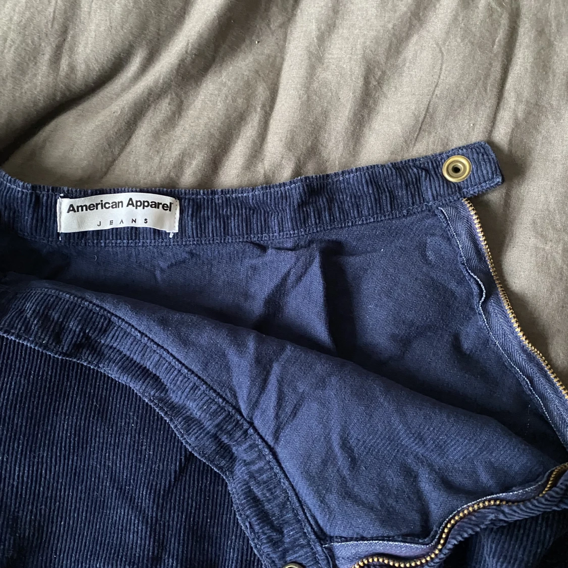 Mörk blå Manchester kjol - 90