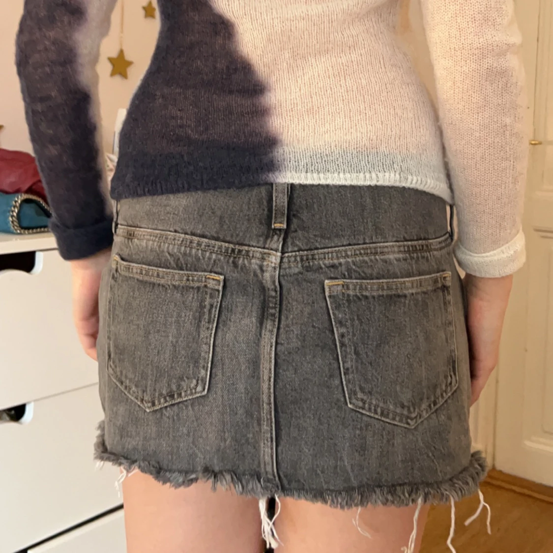 Slutsåld as cool jeans kjol!  - 90