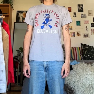 Vintage whacky tomte  - cool glittery grey shirt dope sick tomte