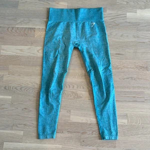 Gymshark träningstights  - Oanvända turkosa träningstights från gymshark. Modell vital seamless, mycket bekväma