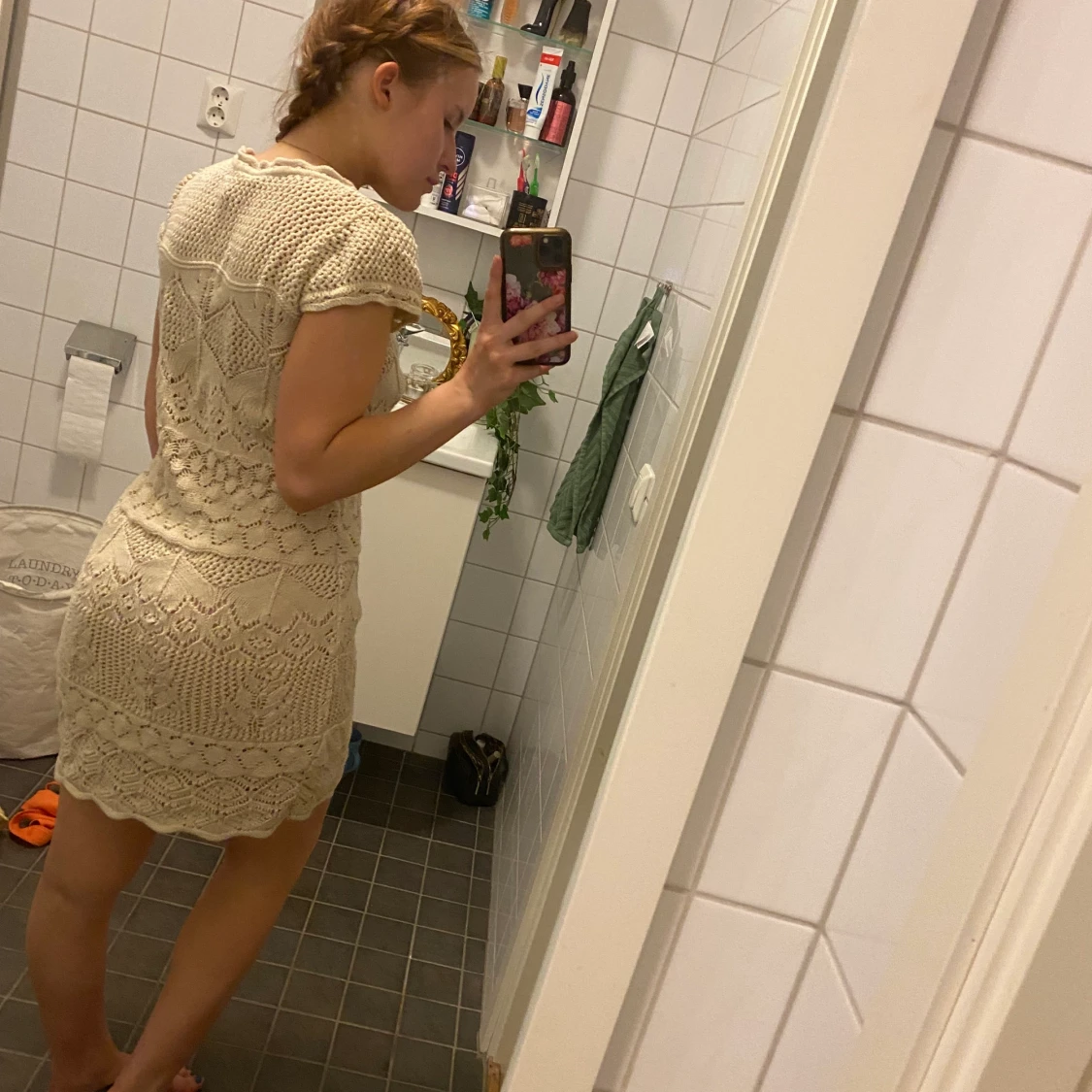 Virkad klänning - 91