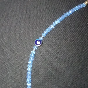 Armband  - Blått armband med onda ögat/blåa ögat