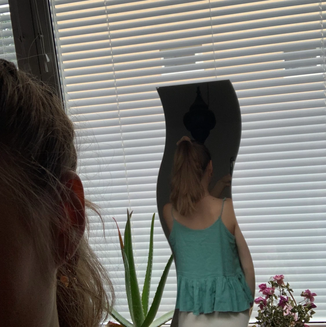 Turkos volangtopp - 91