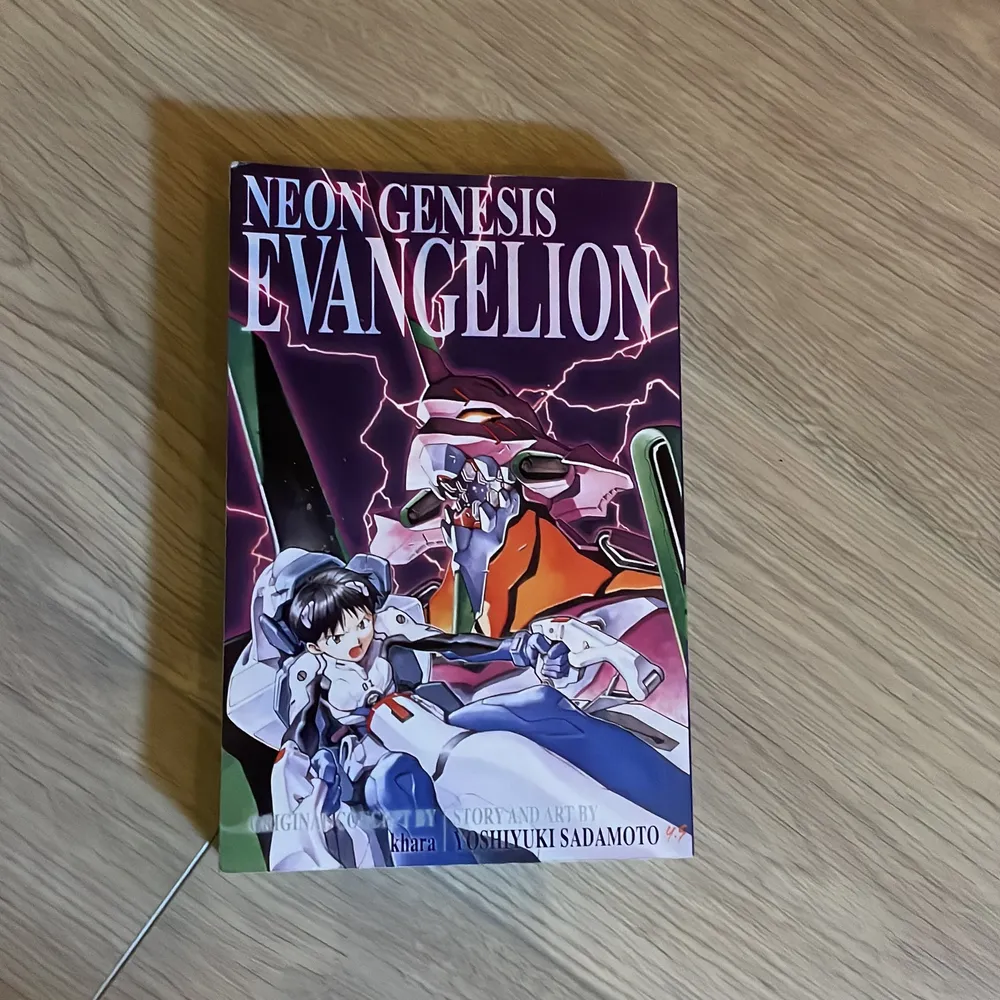 Neon Genesis Evangelion Manga Vol. 1,2,3 i en, på engelska. Övrigt.