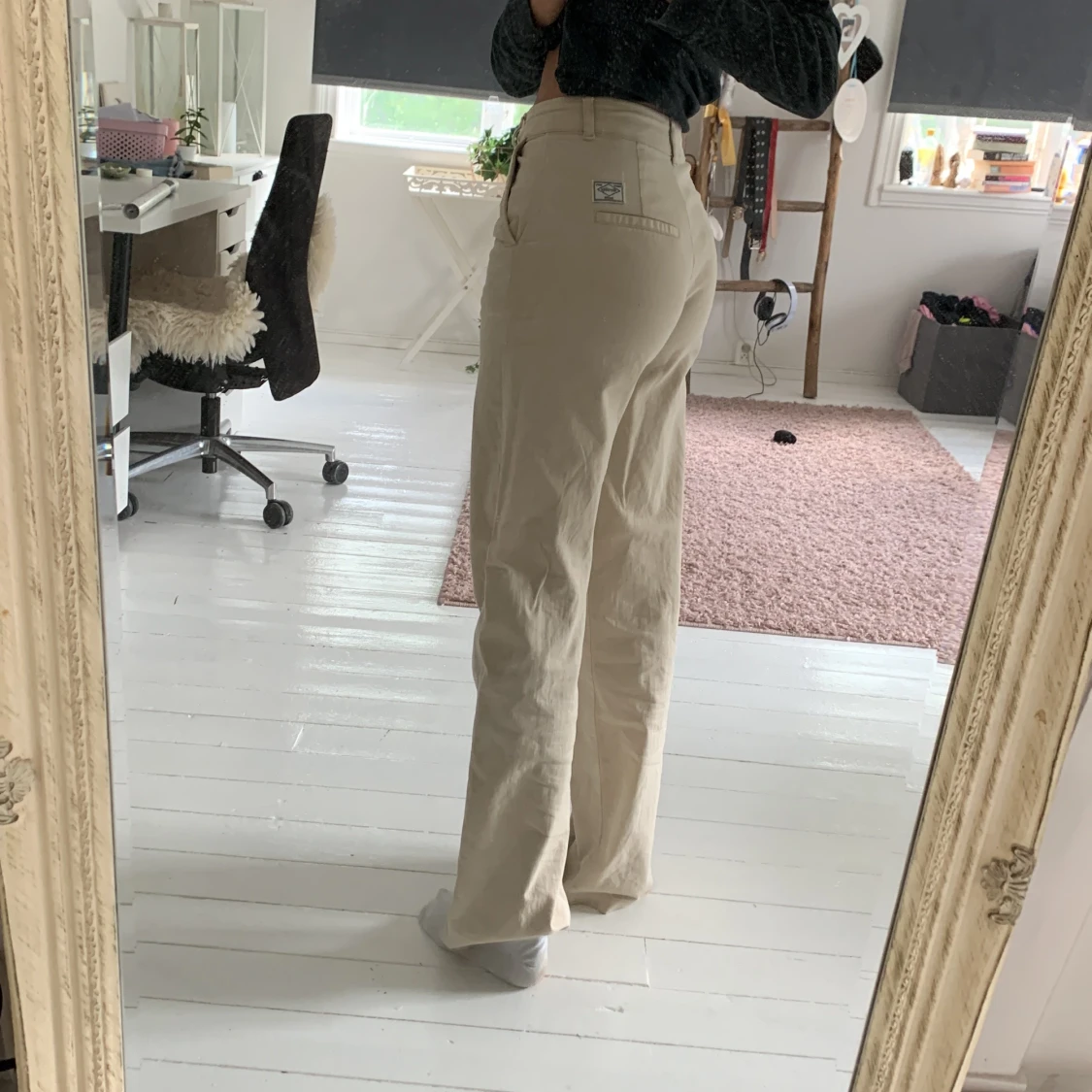 straight leg pants - 90