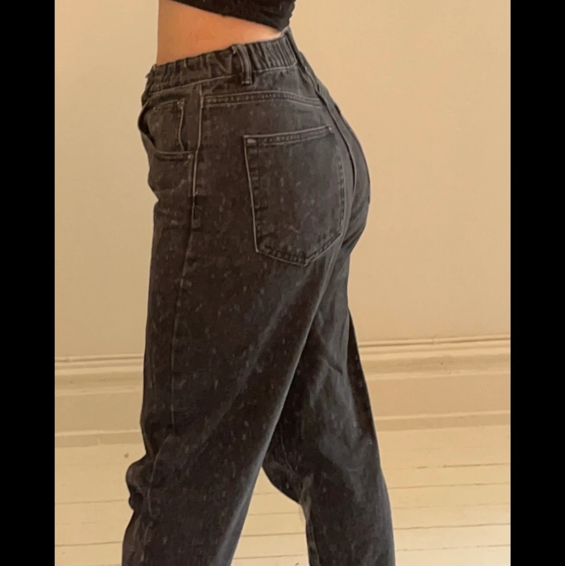 Svarta Jeans PULL&BEAR 