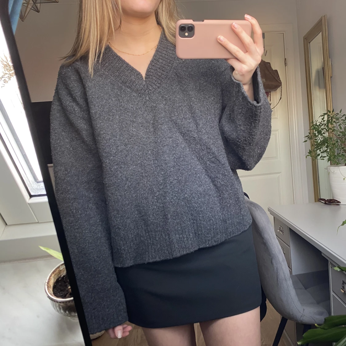 Stickad tröja  - 90