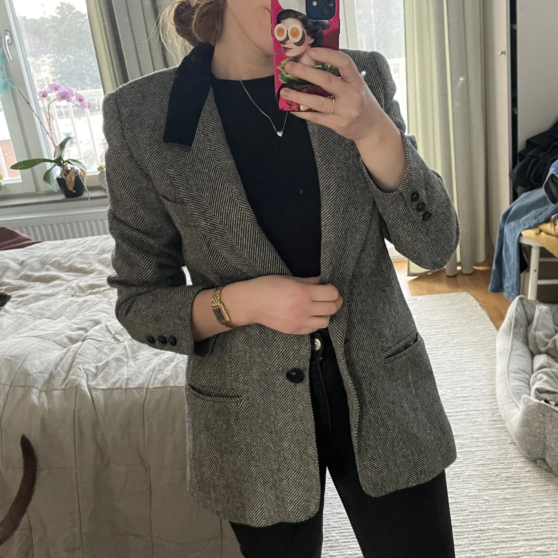 Vintage ullkavaj - 90