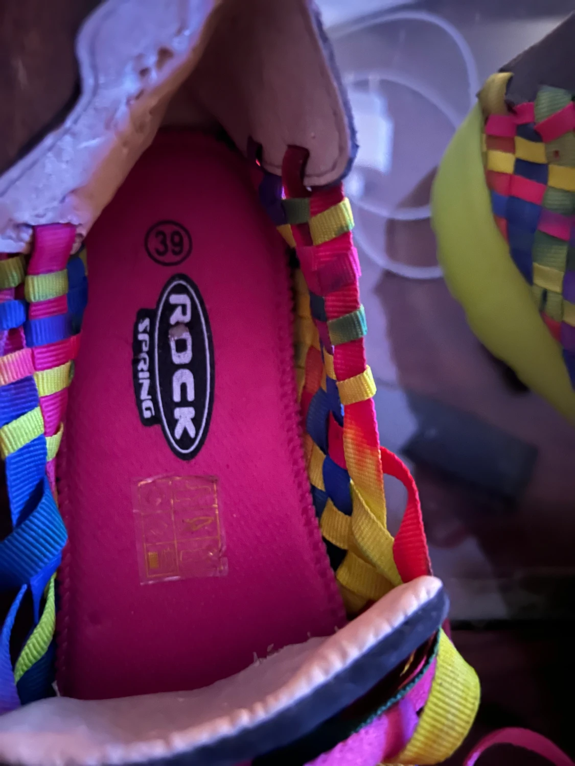 Rock Spring , träningssko, stl 39 - 90