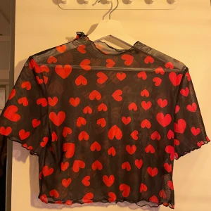 Crop top  - Genomskinlig crop top