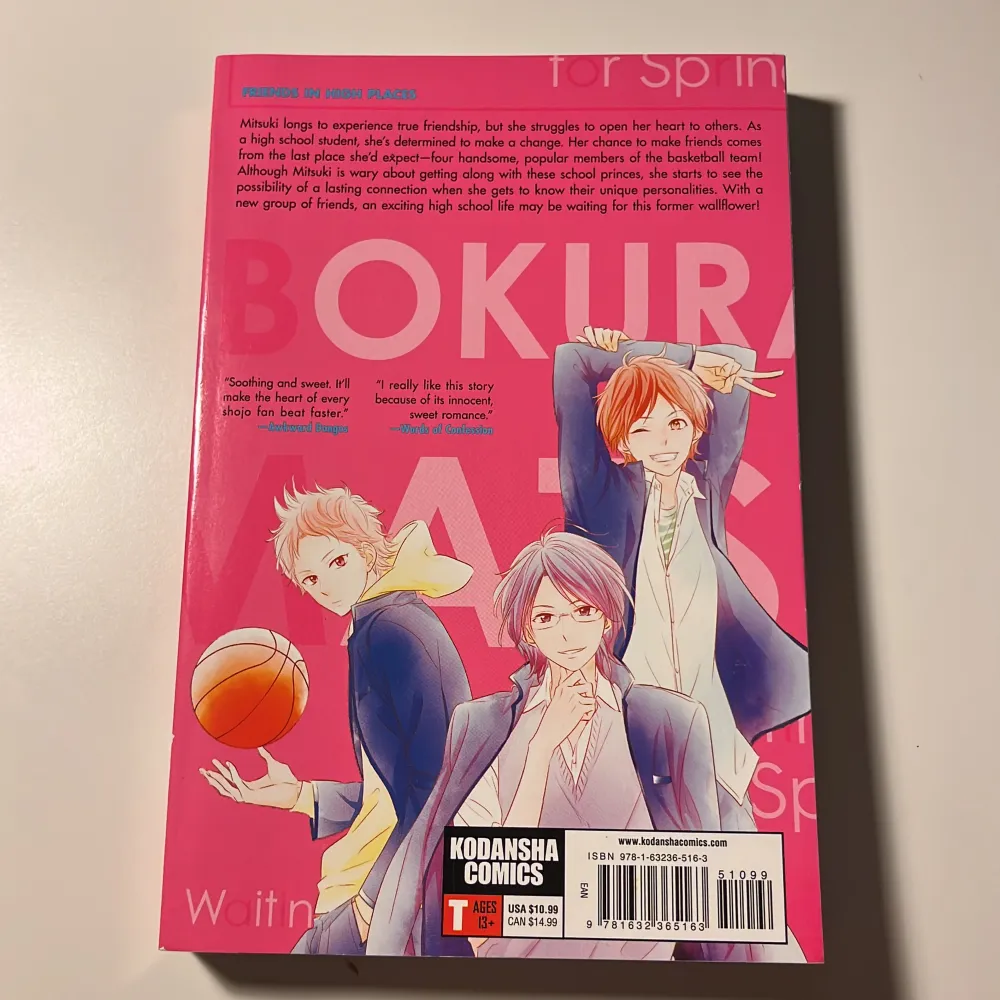 Waiting for spring manga volume 1. . Övrigt.