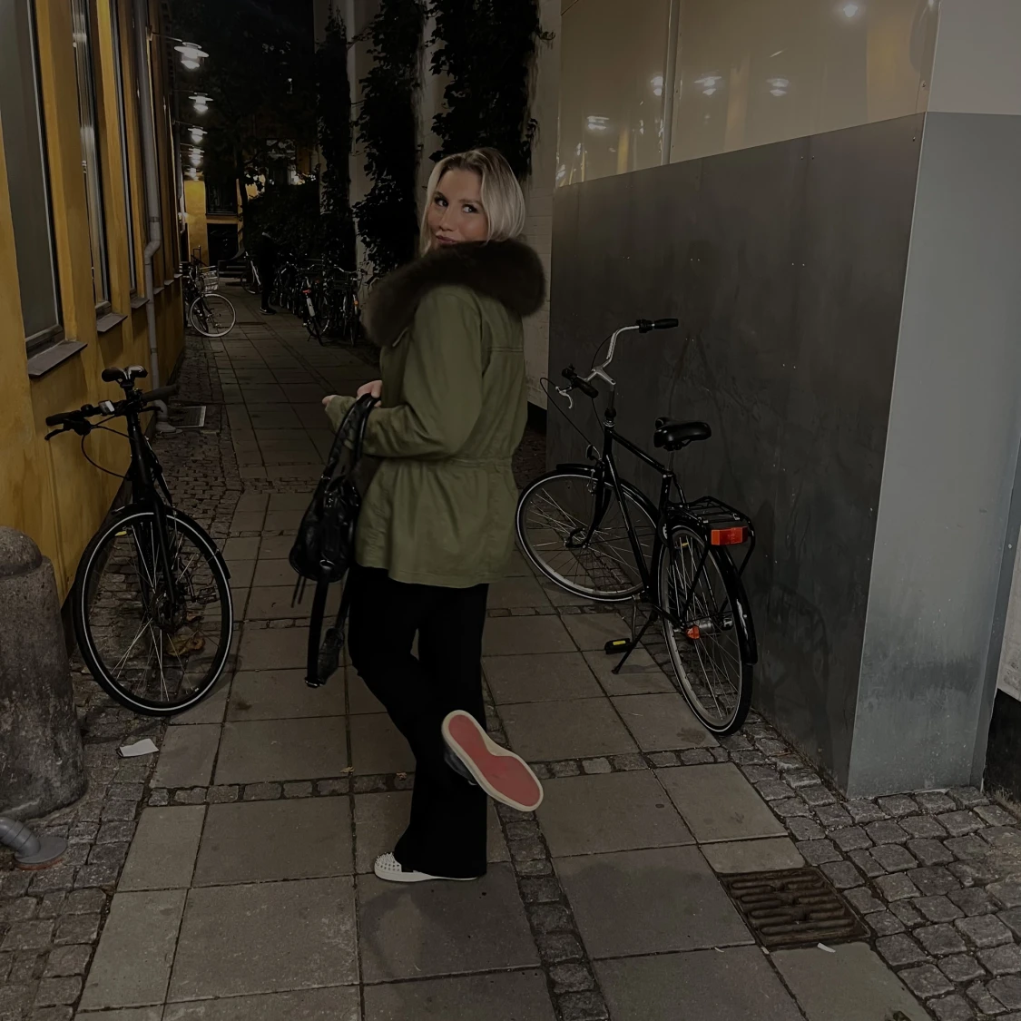 Jacka med päls  - 90