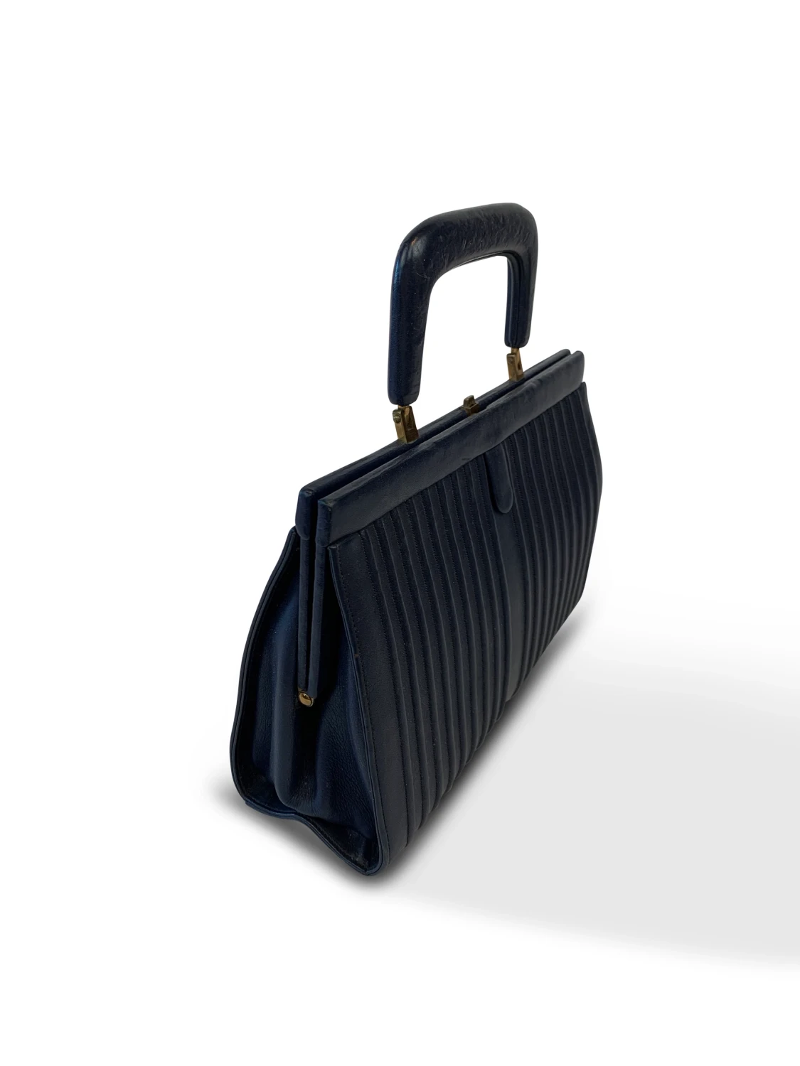 50's Smooth Leather Handbag - 90