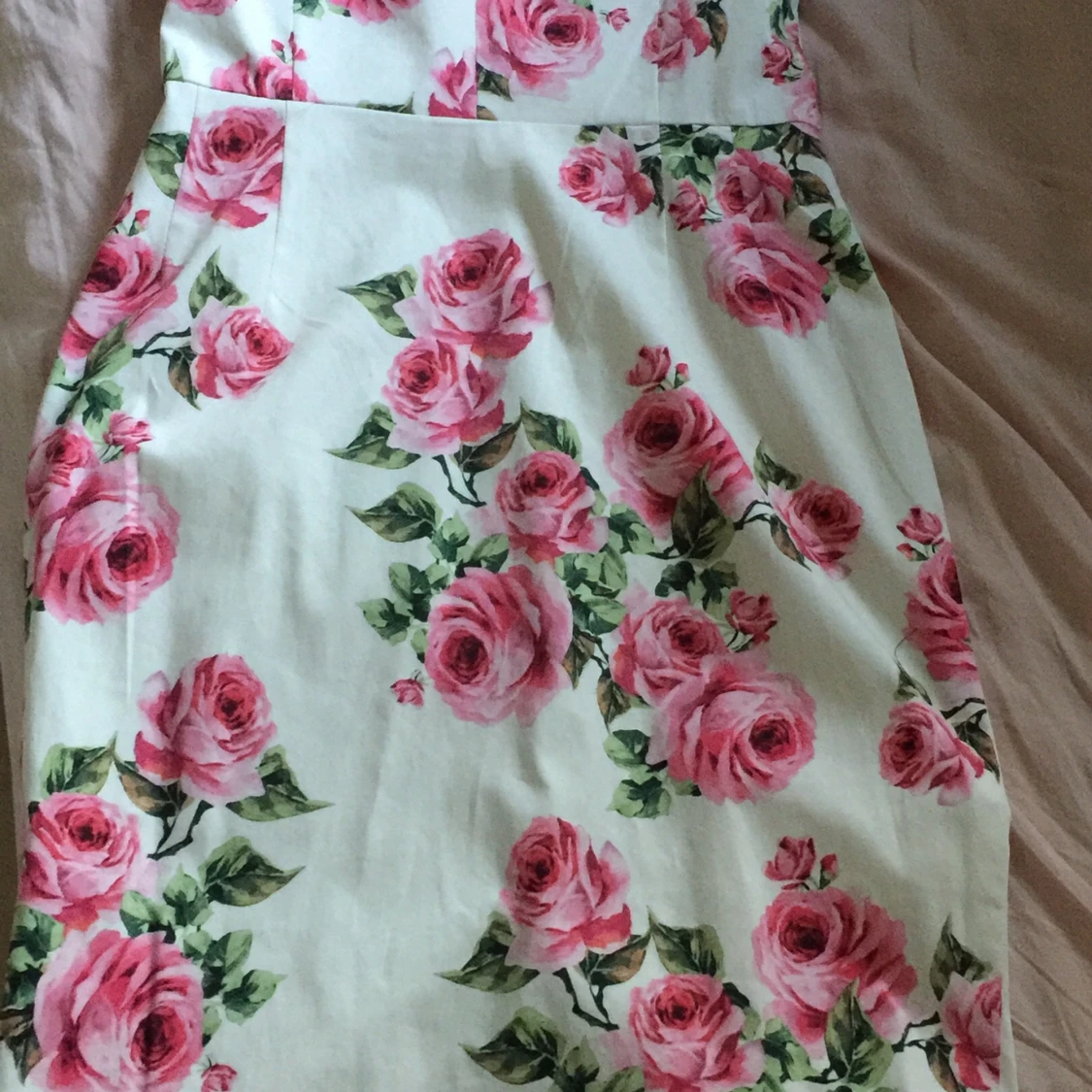 Ava Vintage Rose Amber Pencil Dress - 91