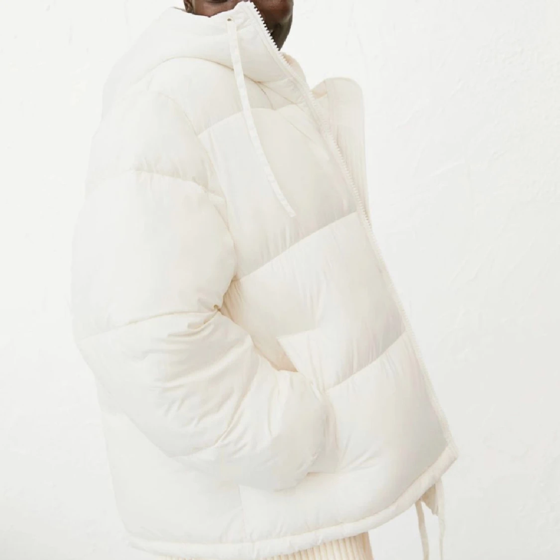 Vit dunjacka H&M - 90