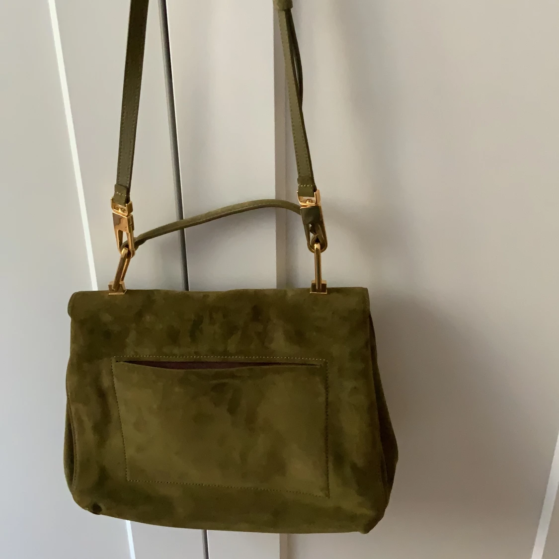 Liya suede handväska, coccinelle - 90