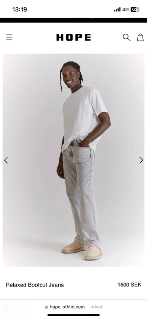 Rush denim HOPE - Säljer mina Hope jeans i storlek 34 då det tyvörr är för stora för mig numera.  Priset kan diskutera lite och kan mötas upp i Sthlm eller frakta.