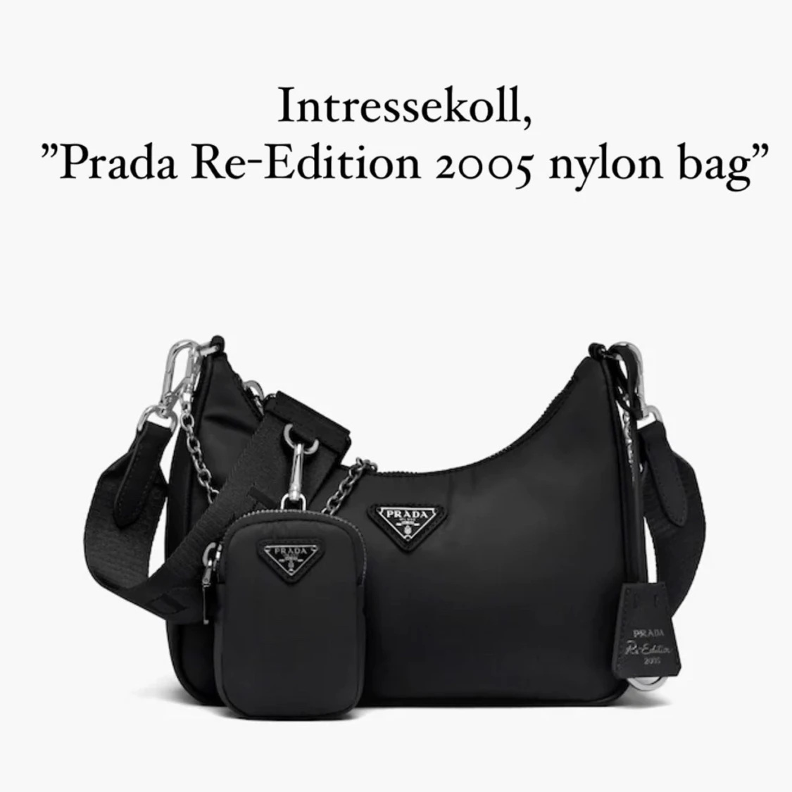 Prada Re-Edition 2005 nylon bag