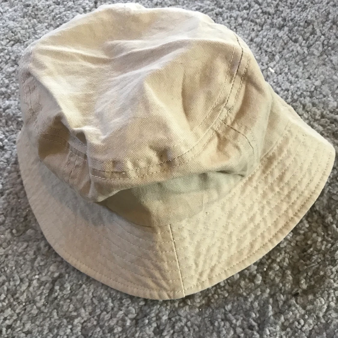Beige bucket hat one size - 91