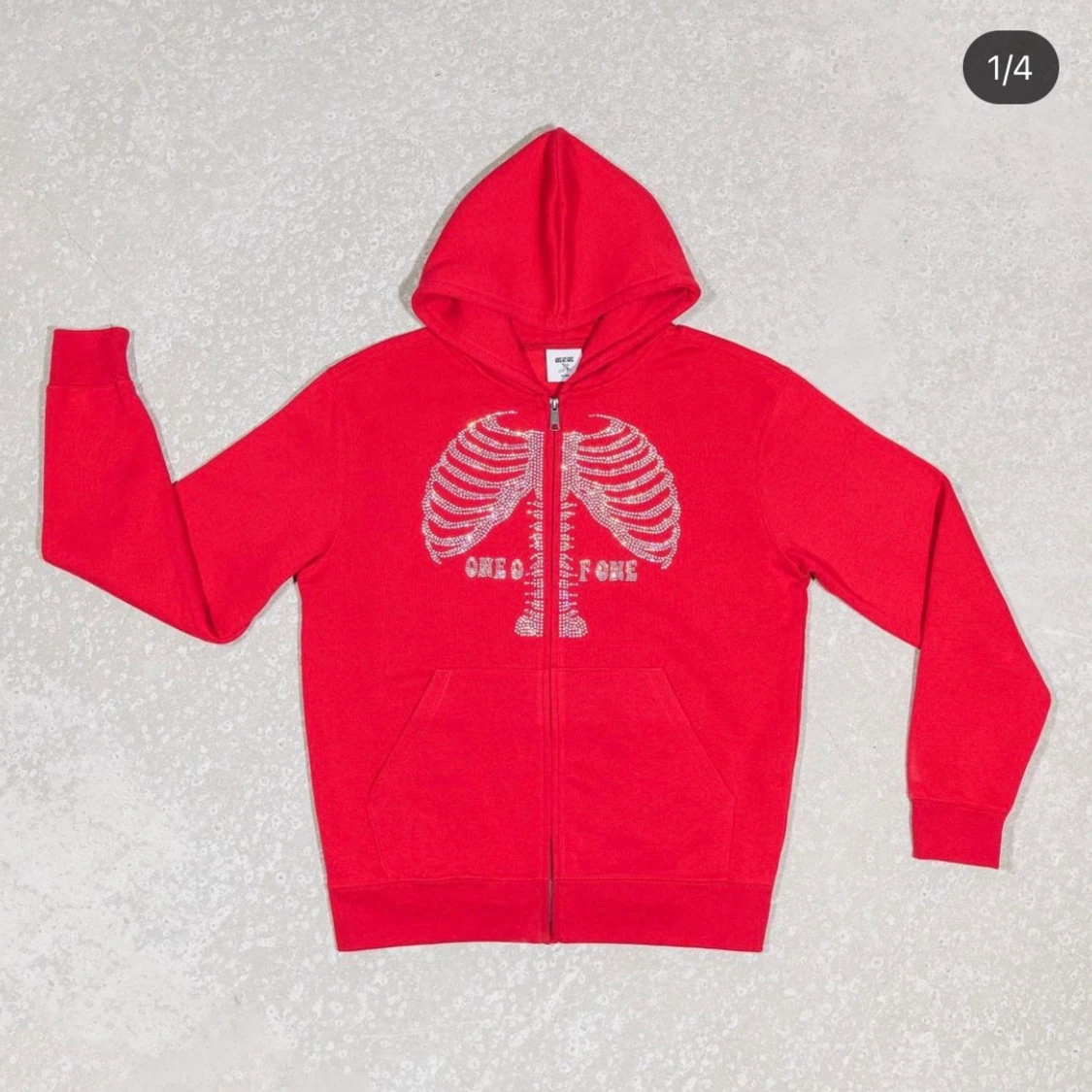  one of one tröja röd - 90