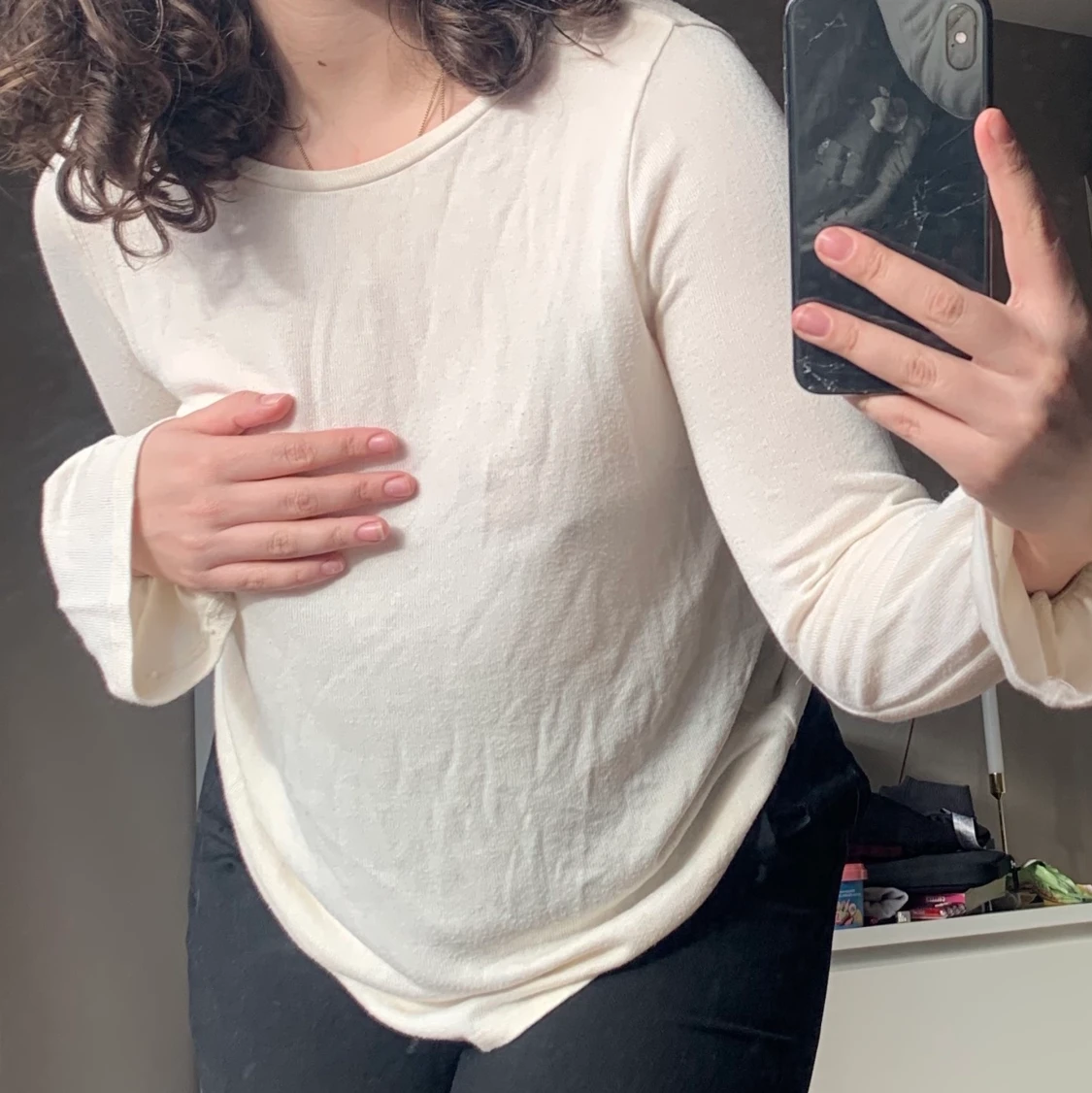 Stickad tröja  - 90