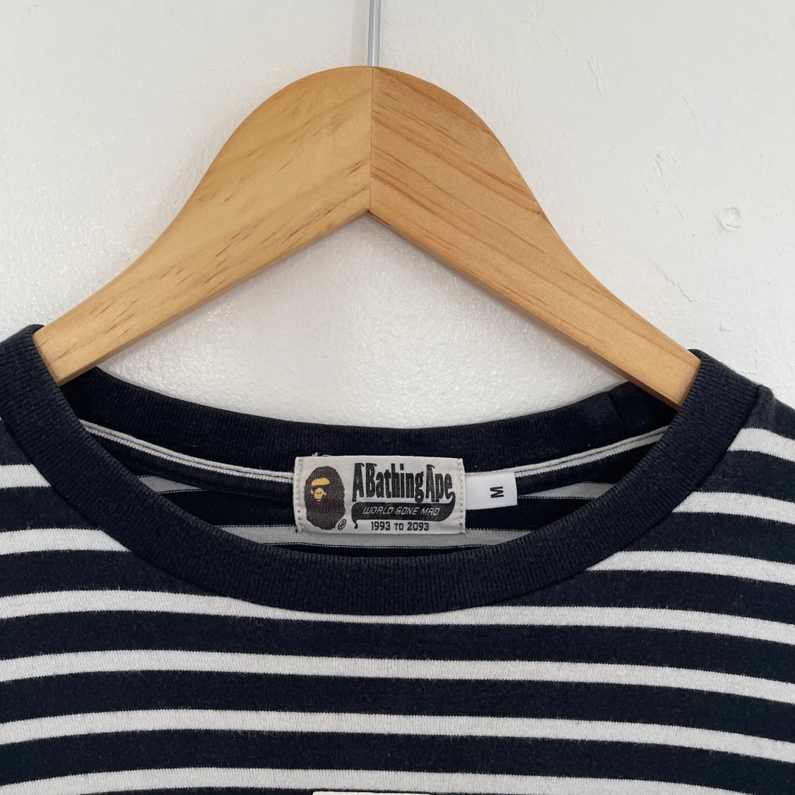 A Bathing Ape - Black & White Longsleeve - 90