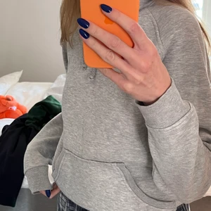 Grå hoodie  - Grå hoodie från bikbok. Frakt tillkommer!