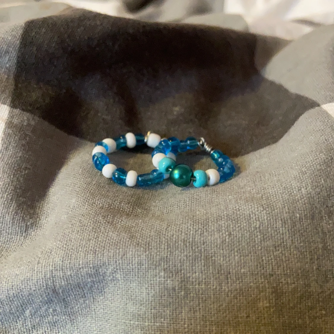 3 pack handgjorda ringar - 90