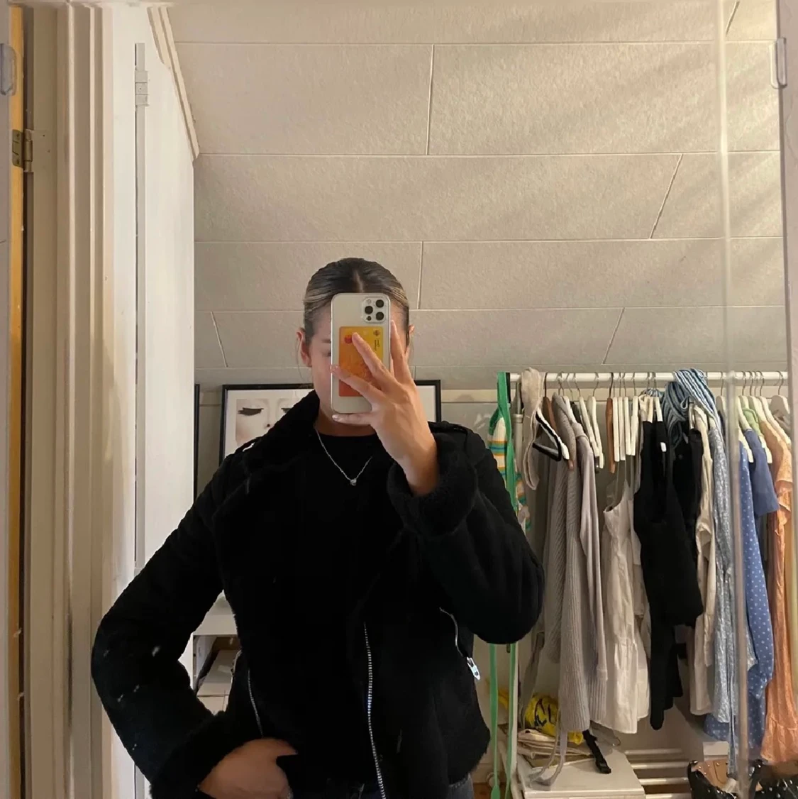 Svart zara jacka strl: s - 90