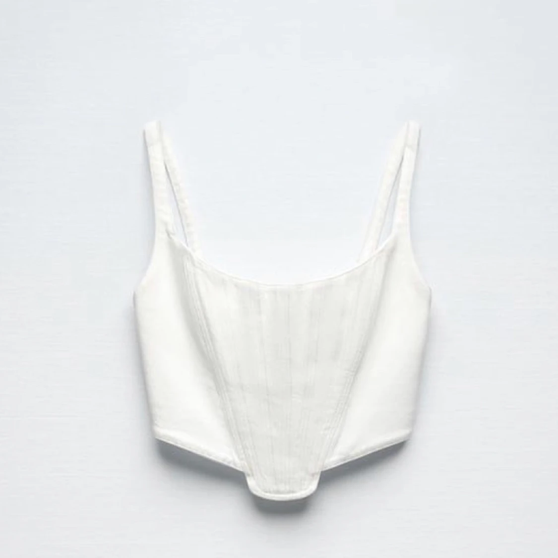 Vit korsett  - 90