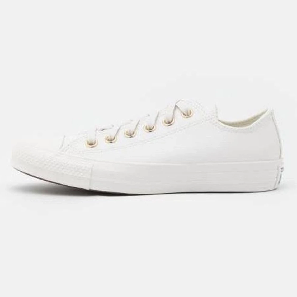 Helvita låga converse - 90