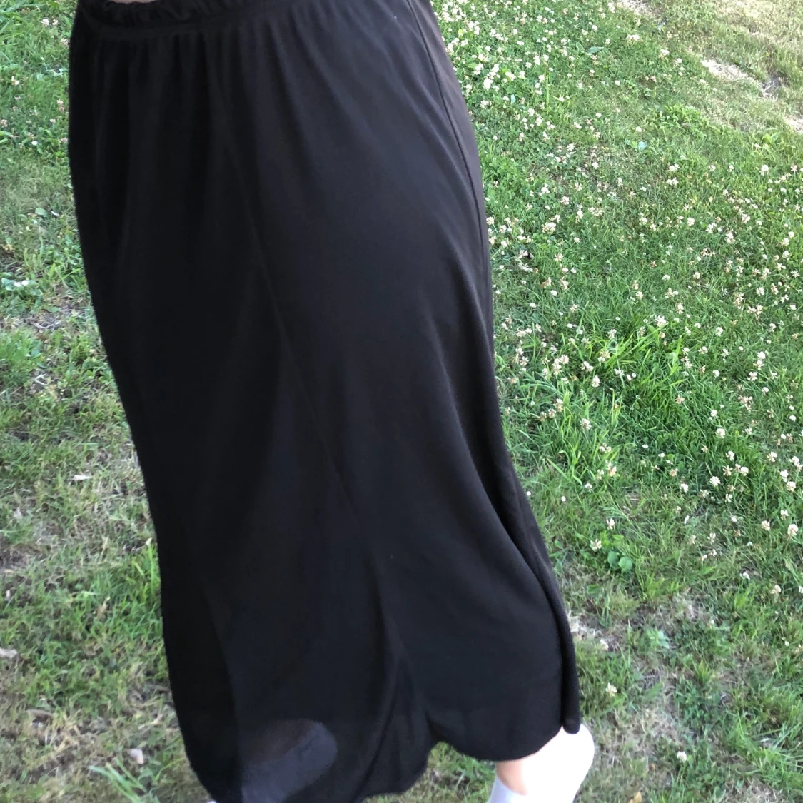 Svart lång kjol - 90