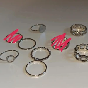 Silvriga ringar💍 - Superfina silvriga ringar💍