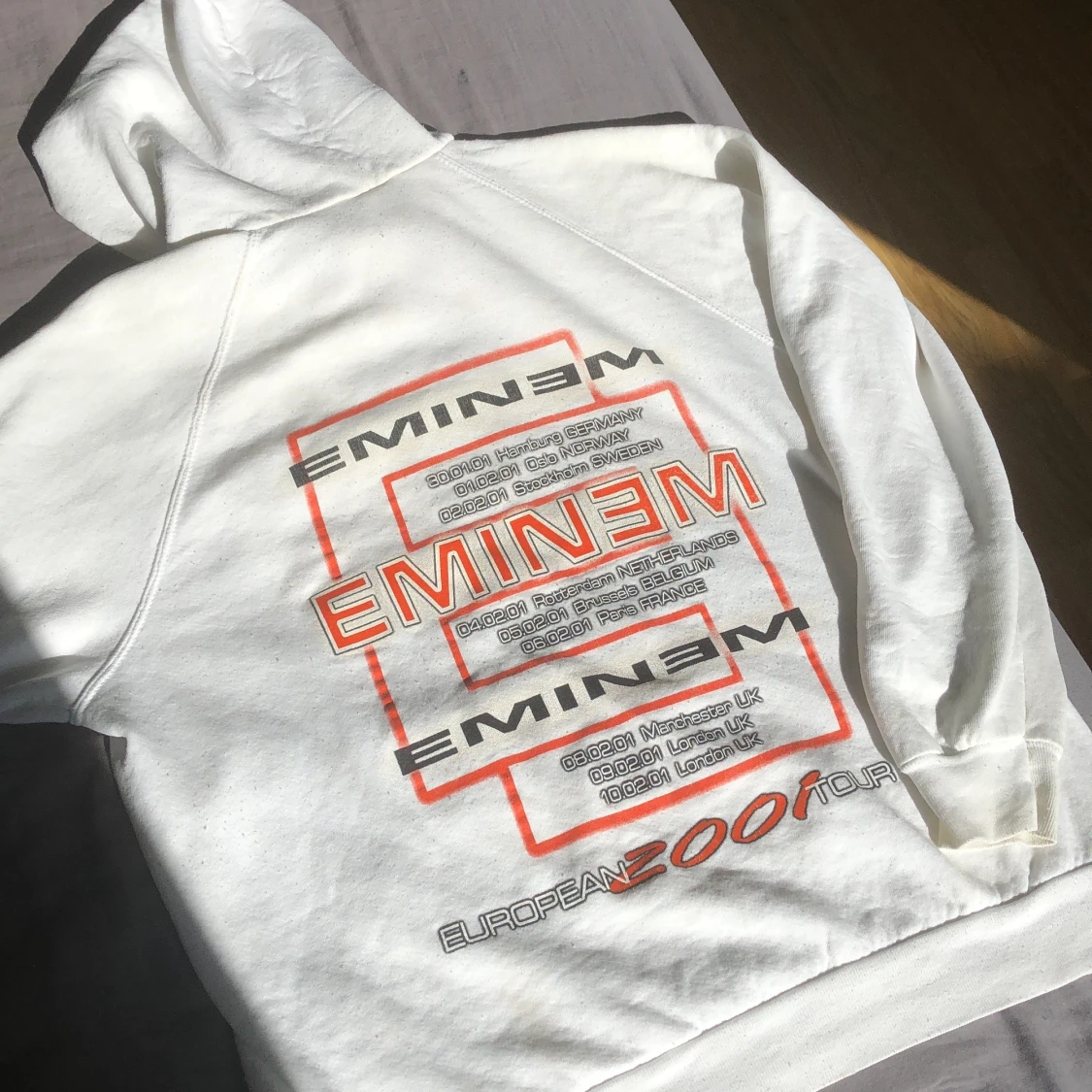 Eminem Tour Hoodie 2001 - 91