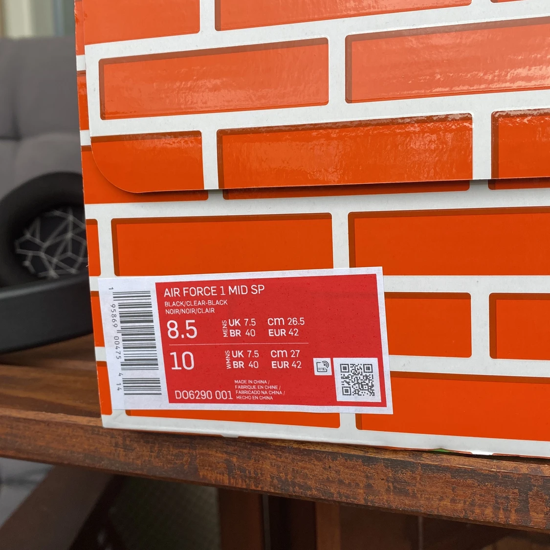 Air Force 1 Mid OFF-WHITE Black - 91