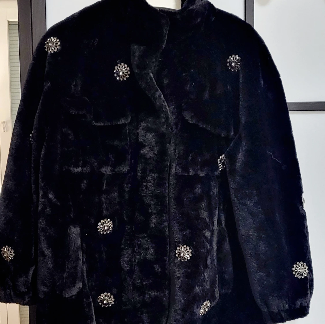 Fuskpälsjacka River Island storlek S - 90