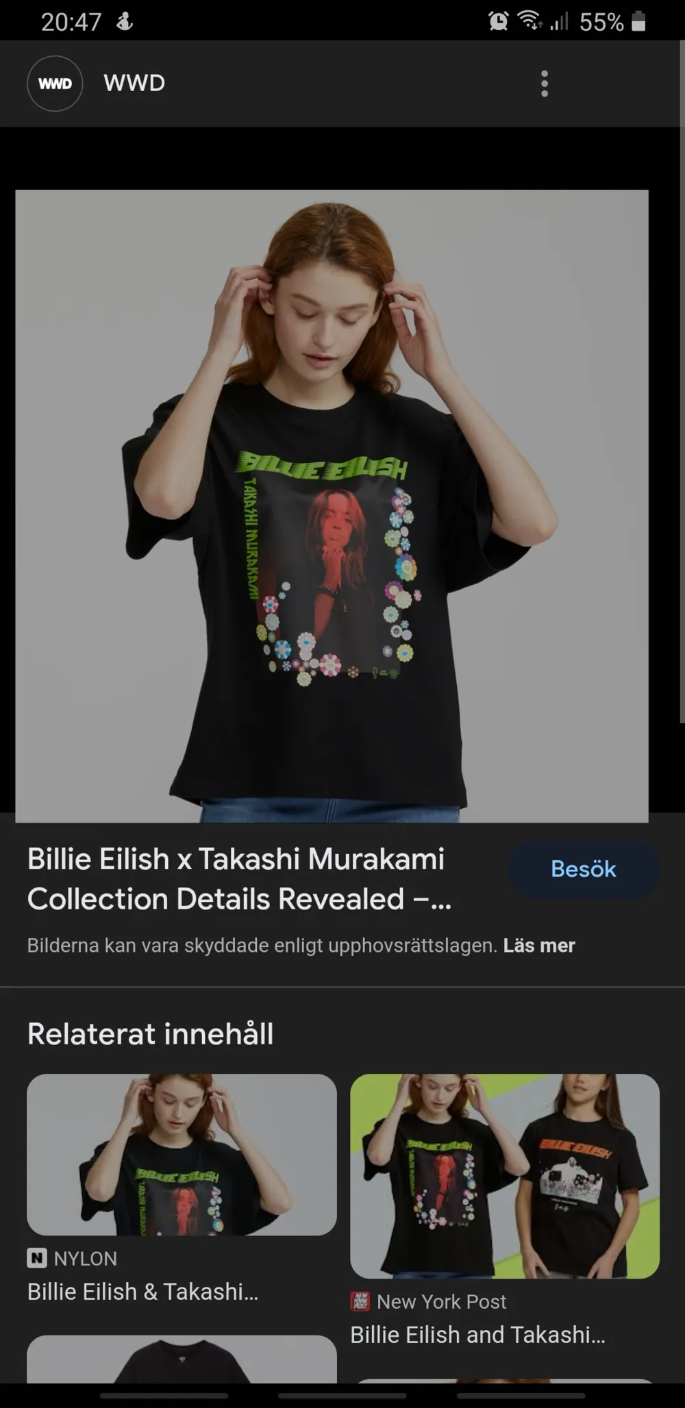 En supersnygg Billie eilish t-shirt. Aldrig använd och köpt här på plick❣i toppen skick! Hör av dig . T-shirts.