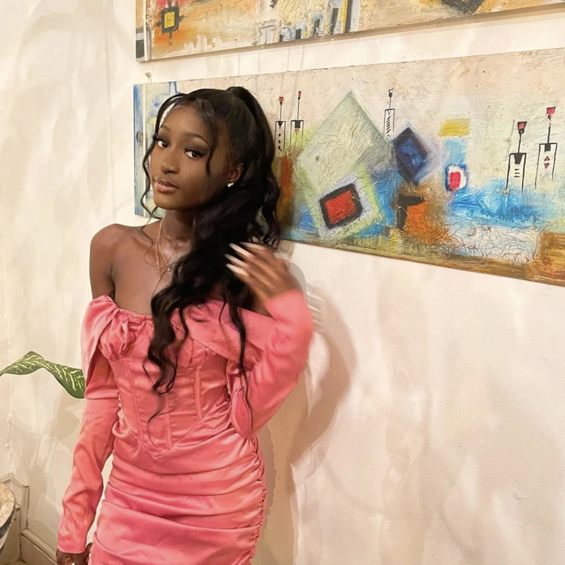 Rosa klänning  - 91