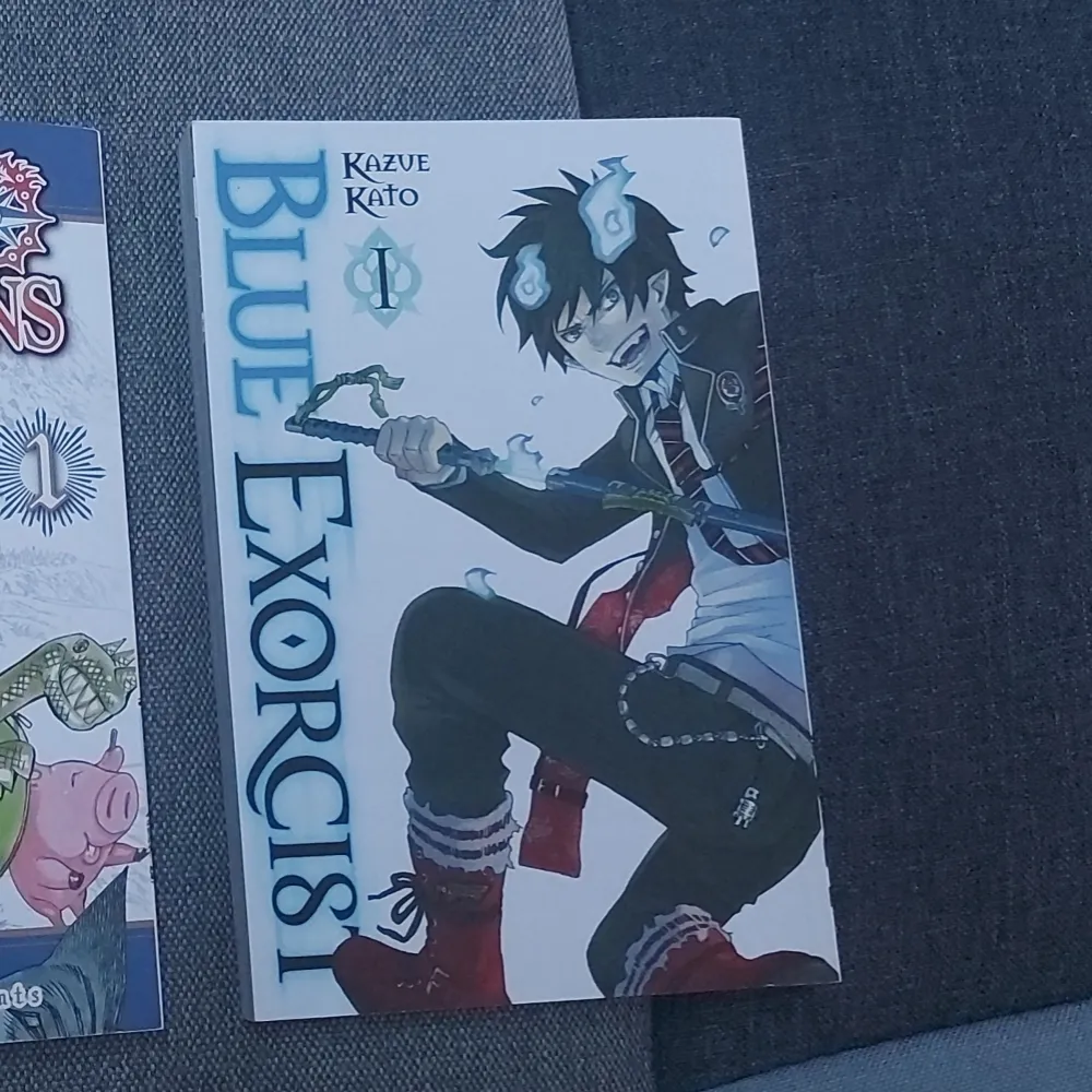 The Seven Deadly Sins vol. 1, Blue Exorcist vol. 1  Säljer en för 100 eller båda för 200  ( Pris kan diskuteras ). Böcker.