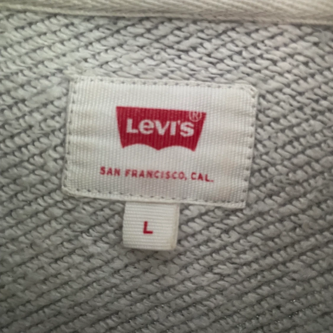 Grå Levis hoodie - 91