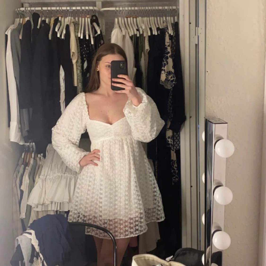 Vit klänning Nakd, storlek 36 - 90