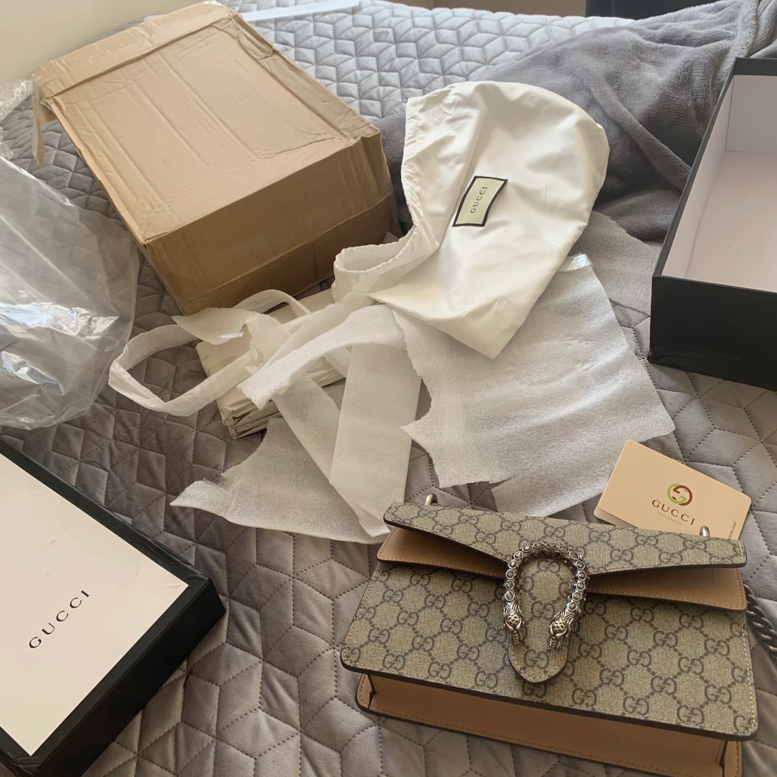 Dionysus GG small shoulder bag GUCCI