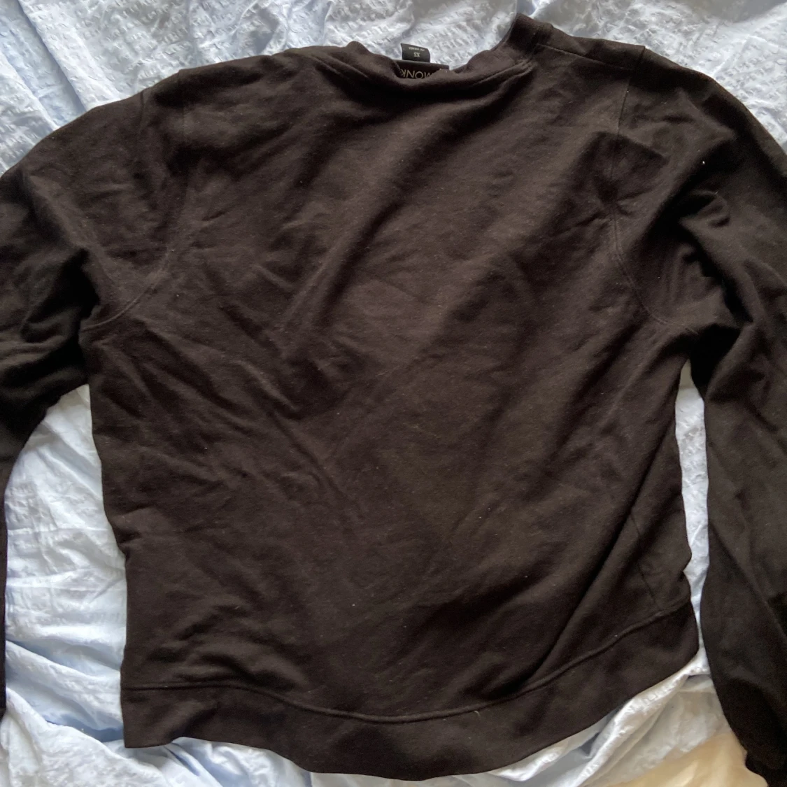 Svart sweatshirt  - 90